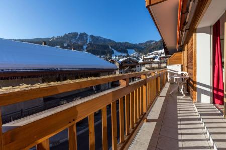 Rent in ski resort 4 room apartment 7 people (13) - Résidence de l'Eglise - La Clusaz - Terrace