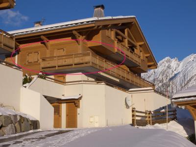 Location au ski Appartement 4 pièces 6 personnes (D4) - Résidence Florentins D - La Clusaz - Extérieur hiver