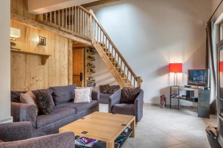 Location au ski Appartement 3 pièces mezzanine 6 personnes (6) - Résidence Florentins D - La Clusaz - Séjour
