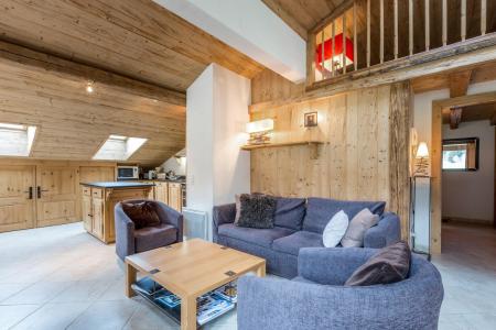 Location au ski Appartement 3 pièces mezzanine 6 personnes (6) - Résidence Florentins D - La Clusaz - Séjour