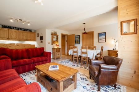 Ski verhuur Appartement 4 kamers 6 personen (D1) - Résidence Florentins D - La Clusaz - Woonkamer