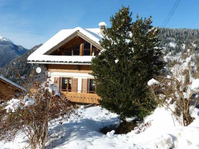 Location au ski Résidence Genevriers - La Clusaz - Extérieur hiver