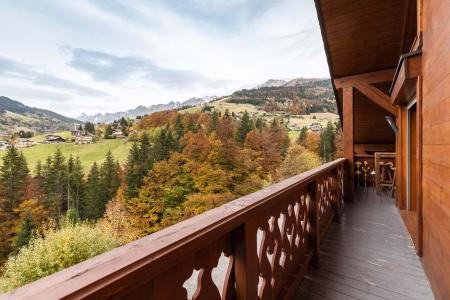 Soggiorno sugli sci Appartamento su due piani 4 stanze con alcova per 10 persone (5) - Résidence Hameau De Beauregard / Bat B - La Clusaz - Balcone