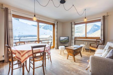 Location au ski Appartement 3 pièces 6 personnes (05) - Résidence Hamster - La Clusaz - Séjour