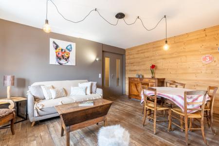 Location au ski Appartement 3 pièces 6 personnes (05) - Résidence Hamster - La Clusaz - Séjour