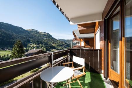 Soggiorno sugli sci Studio per 4 persone (07) - Résidence Helianthes A - La Clusaz - Balcone