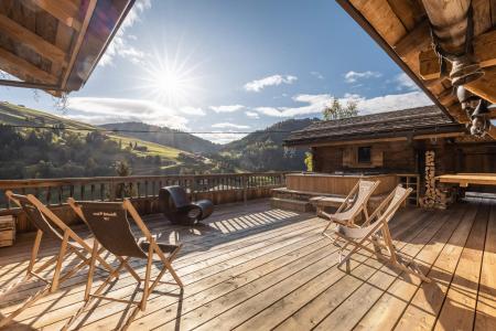 Soggiorno sugli sci Appartamento 7 stanze per 10 persone (Sabove) - Résidence La Pernat - La Clusaz - Terrazza