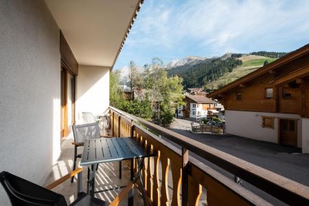 Wynajem na narty Apartament 2 pokojowy z alkową 6 osób (01) - Résidence Muguet - La Clusaz - Balkon