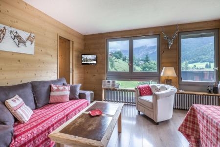 Rent in ski resort 3 room apartment 6 people (15) - Résidence Ours Brun - La Clusaz - Living room