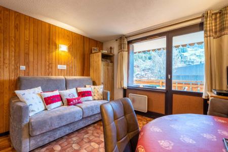 Ski verhuur Studio bergnis 3 personen (512) - Résidence Parnasse 1 - La Clusaz - Woonkamer