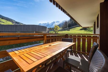 Skiverleih Studio Schlafnische 3 Personen (512) - Résidence Parnasse 1 - La Clusaz - Terrasse