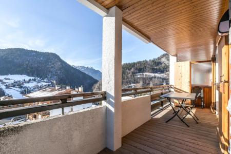 Skiverleih 2-Zimmer-Appartment für 5 Personen (4) - Résidence Pascal - La Clusaz - Balkon