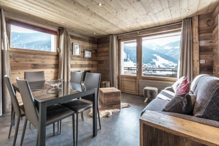 Skiverleih 2-Zimmer-Appartment für 5 Personen (4) - Résidence Pascal - La Clusaz - Wohnzimmer