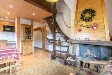 Location au ski Appartement 3 pièces mezzanine 4 personnes (4) - Résidence Traverse - La Clusaz - Séjour