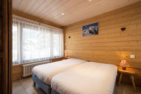 Rent in ski resort 3 room apartment sleeping corner 6 people (01) - Résidence Wapiti - La Clusaz - Bedroom