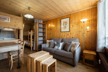 Ski verhuur Studio 4 personen (20) - Résidence Wapiti - La Clusaz - Woonkamer