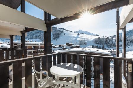 Location au ski Studio 4 personnes (20) - Résidence Wapiti - La Clusaz - Balcon