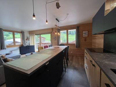 Rent in ski resort 3 room apartment cabin 6 people (BELAL4) - Résience Bel Alp - La Clusaz - Kitchen