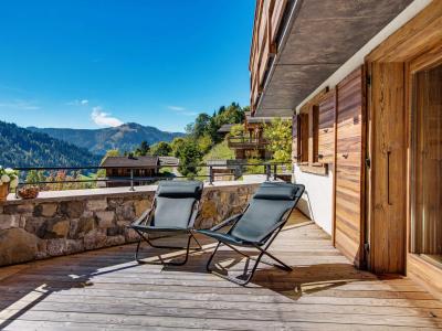Rent in ski resort Sweet Nest Lodge - La Clusaz - Balcony