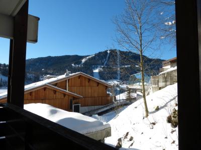 Rent in ski resort 2 room apartment cabin 4 people (16) - VIKING - La Clusaz - Balcony