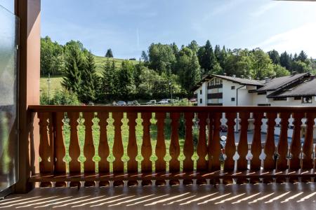 Rent in ski resort 3 room apartment sleeping corner 4 people (18) - Week-End - La Clusaz - Balcony