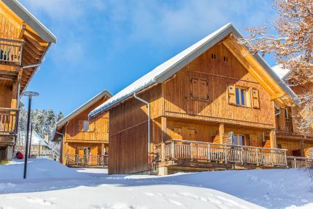 Location au ski Les Chalets du Berger Premium - La Féclaz - Extérieur hiver