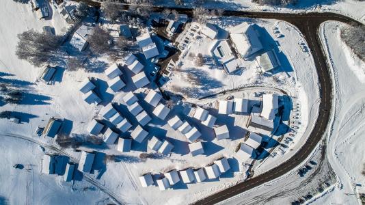 Location au ski Les Chalets du Berger Premium - La Féclaz - Extérieur hiver