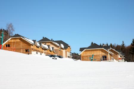 Ski verhuur Résidence les Balcons d'Aix - La Féclaz - Buiten winter