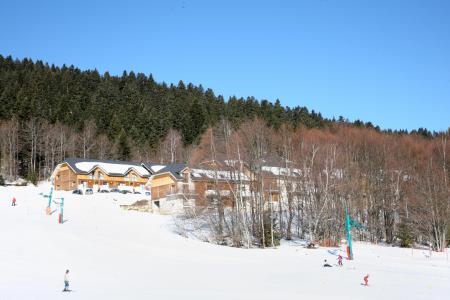 Location au ski Résidence les Balcons d'Aix - La Féclaz - Extérieur hiver