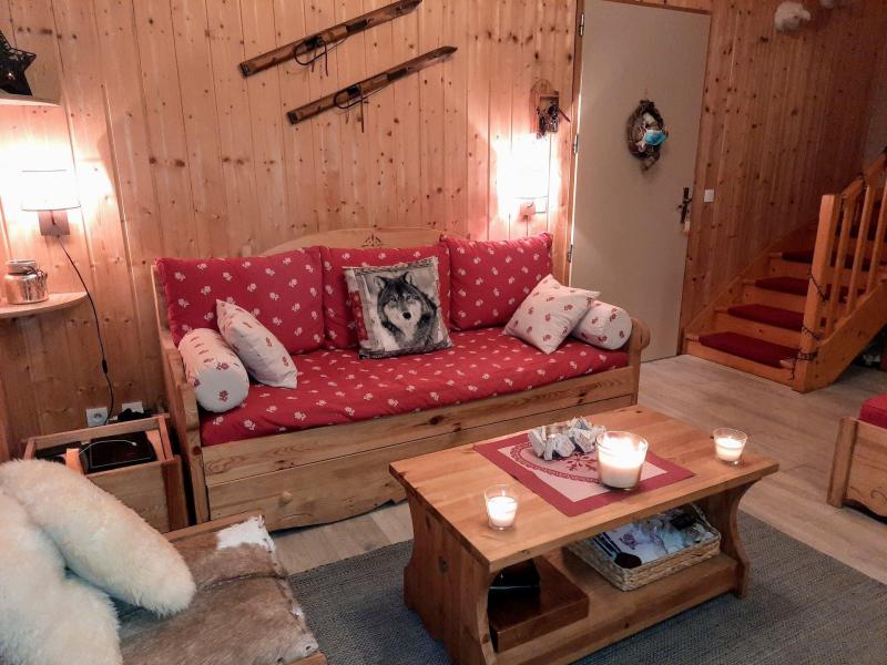 Ski verhuur Chalet mitoye 3 kamers  6 personen (34) - Chalets Les Flocons du Soleil - La Joue du Loup - Woonkamer