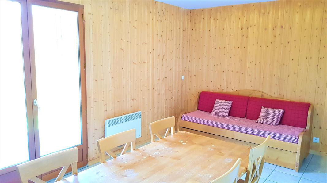 Skiverleih Doppelchalethälfte 3 Zimmer für 7 Personen (10) - Chalets Les Flocons du Soleil - La Joue du Loup - Wohnzimmer