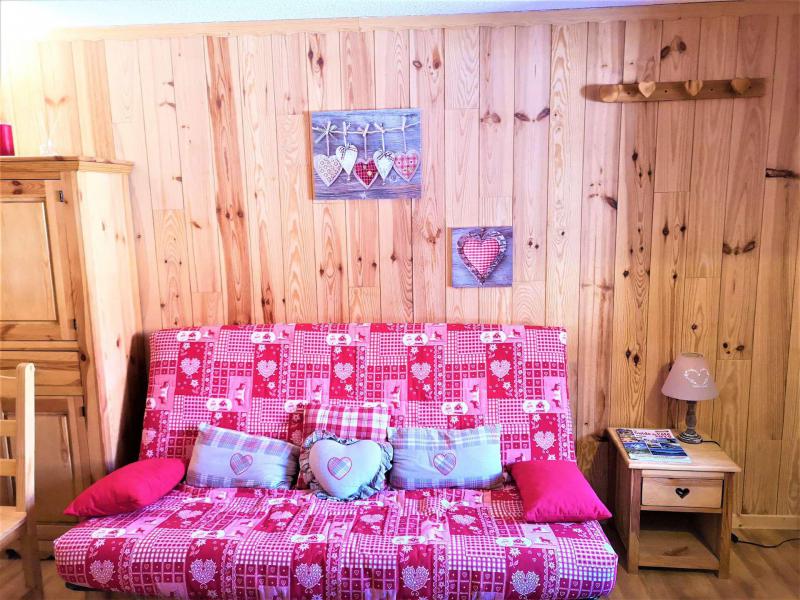 Skiverleih 2 Zimmer Maisonettewohnung für 4 Personen (401) - Les Chalets d'Aurouze - La Joue du Loup - Wohnzimmer