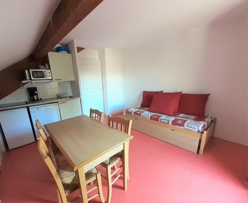 Ski verhuur Appartement 2 kamers 4 personen (122) - Les Chalets d'Aurouze - La Joue du Loup - Woonkamer