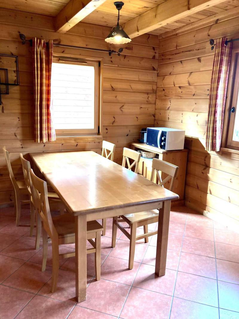Rent in ski resort 3 room duplex chalet 7 people (133) - Les Hauts de la Lauzière - La Joue du Loup - Dining area