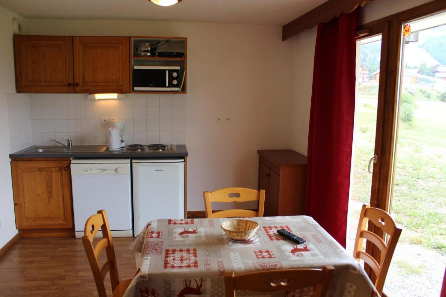 Alquiler al esquí Apartamento 2 piezas para 4 personas (802) - Résidence la Marmotte la Crête du Berger - La Joue du Loup - Cocina