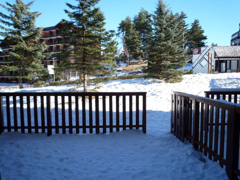 Skiverleih 2-Zimmer-Berghütte für 6 Personen (300-0102) - Résidence Le Relais 1 - La Joue du Loup - Terrasse