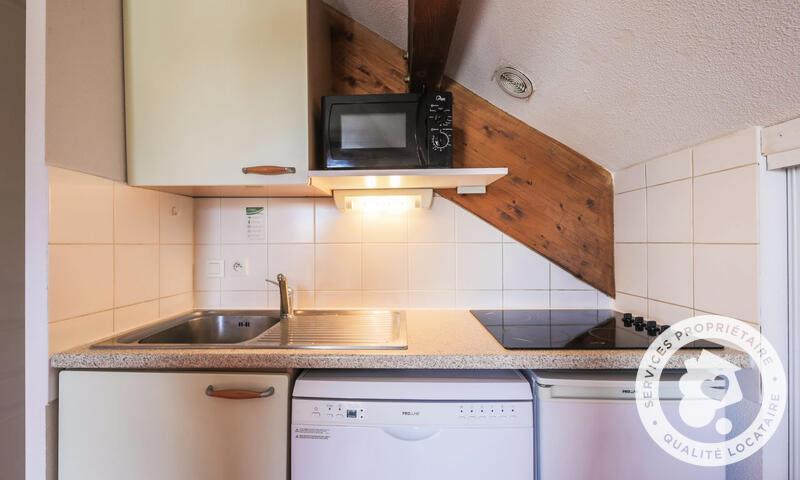 Vacanze in montagna Appartamento 1 stanze per 4 persone (Confort 26m²) - Résidence les Chalets D'aurouze - Maeva Home - La Joue du Loup - Cucinino