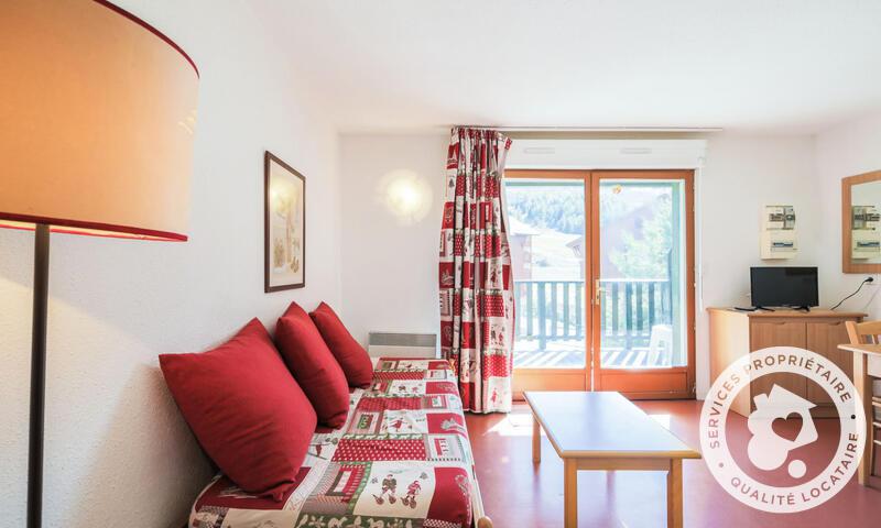 Location au ski Appartement 2 pièces 5 personnes (Confort 38m²) - Résidence les Chalets D'aurouze - Maeva Home - La Joue du Loup - Extérieur hiver