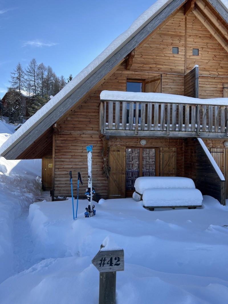 Rent in ski resort Semi-detached 3 room chalet 6 people (42) - Résidence Les Flocons du Soleil - La Joue du Loup