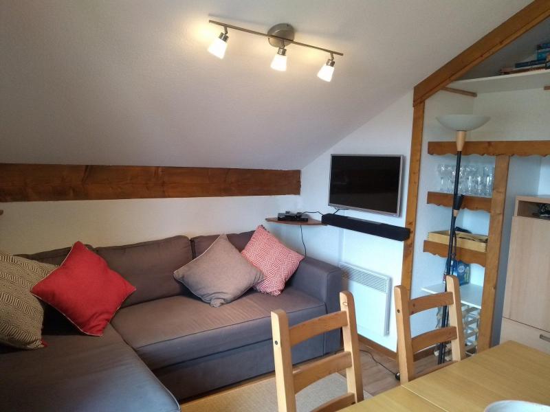 Ski verhuur Appartement 2 kamers 6 personen (921) - Résidence les Mouflons - La Joue du Loup - Woonkamer