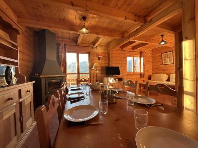 Rent in ski resort 4 room duplex chalet 8 people (JDL220-0022) - Chalet 4 pièces - La Joue du Loup - Dining area