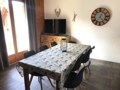 Rent in ski resort Semi-detached 3 room chalet 7 people (03) - Chalets Les Flocons du Soleil - La Joue du Loup - Living room