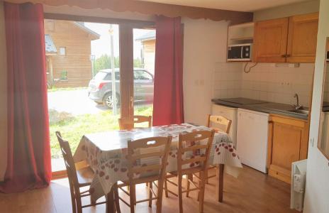 Ski verhuur Appartement 2 kamers bergnis 6 personen (403) - Résidence Crête du Berger - La Joue du Loup - Woonkamer