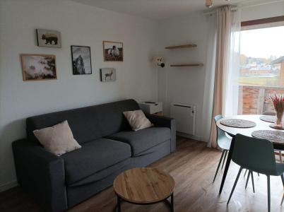 Ski verhuur Appartement 2 kamers bergnis 6 personen (413) - Résidence Crête du Berger - La Joue du Loup - Woonkamer