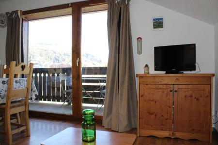 Rent in ski resort 2 room apartment sleeping corner 6 people (432) - Résidence le Chevreuil la Crête du Berger - La Joue du Loup - Living room