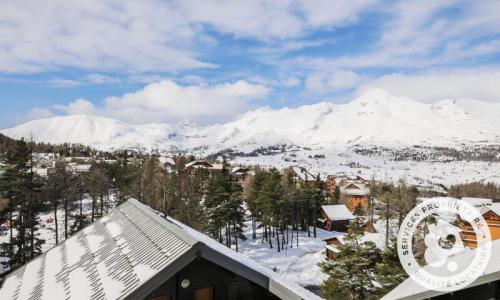 Аренда на лыжном курорте Апартаменты 2 комнат 4 чел. (Confort 26m²) - Résidence les Chalets D'aurouze - Maeva Home - La Joue du Loup - зимой под открытым небом