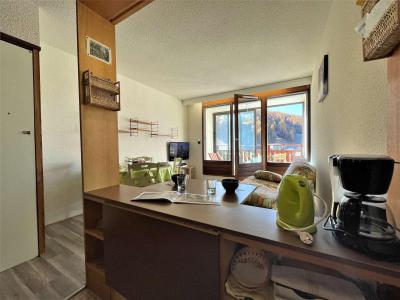 Аренда на лыжном курорте Квартира студия со спальней для 4 чел. (150-0034) - Résidence les Mélèzes - La Joue du Loup