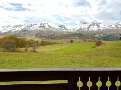 Location au ski Résidence Les Mouflons 1 - La Joue du Loup - Terrasse