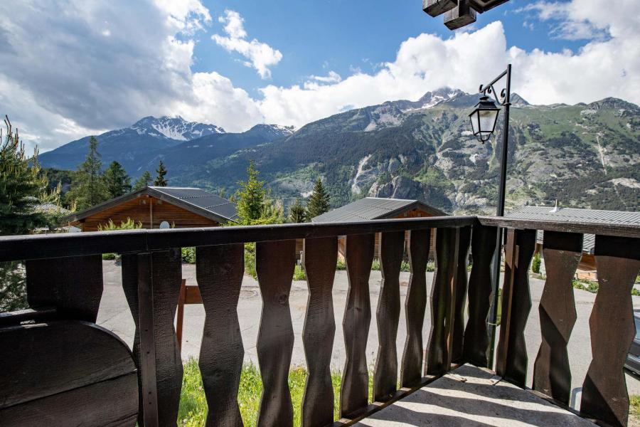 Rent in ski resort 2 room apartment sleeping corner 6 people (EP66D) - Chalets les Epervières - La Norma - Balcony