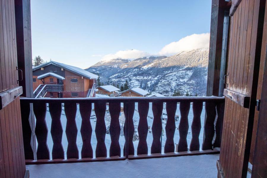 Ski verhuur Appartement 2 kamers mezzanine 6 personen (EP71B) - Chalets les Epervières - La Norma - Balkon